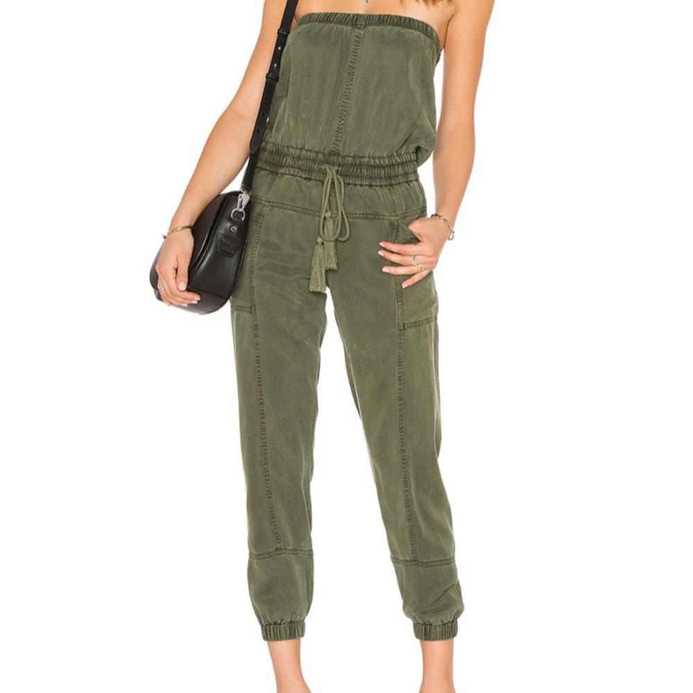YFB Navy cargo jumpsuit